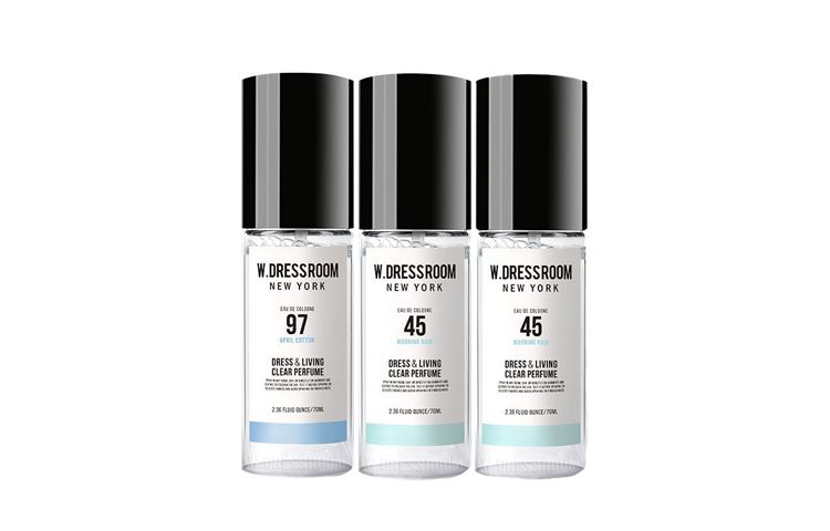 Набор парфюмированных спреев для одежды и дома W.Dressroom Dress & Living Clear Perfume №45 Morning Rain*2 и №97 April Cotton, 70 мл
Набор парфюмированных спреев для одежды и дома W.Dressroom Dress & Living Clear Perfume №45 Morning Rain*2 и №97 April Cotton, 70 мл
