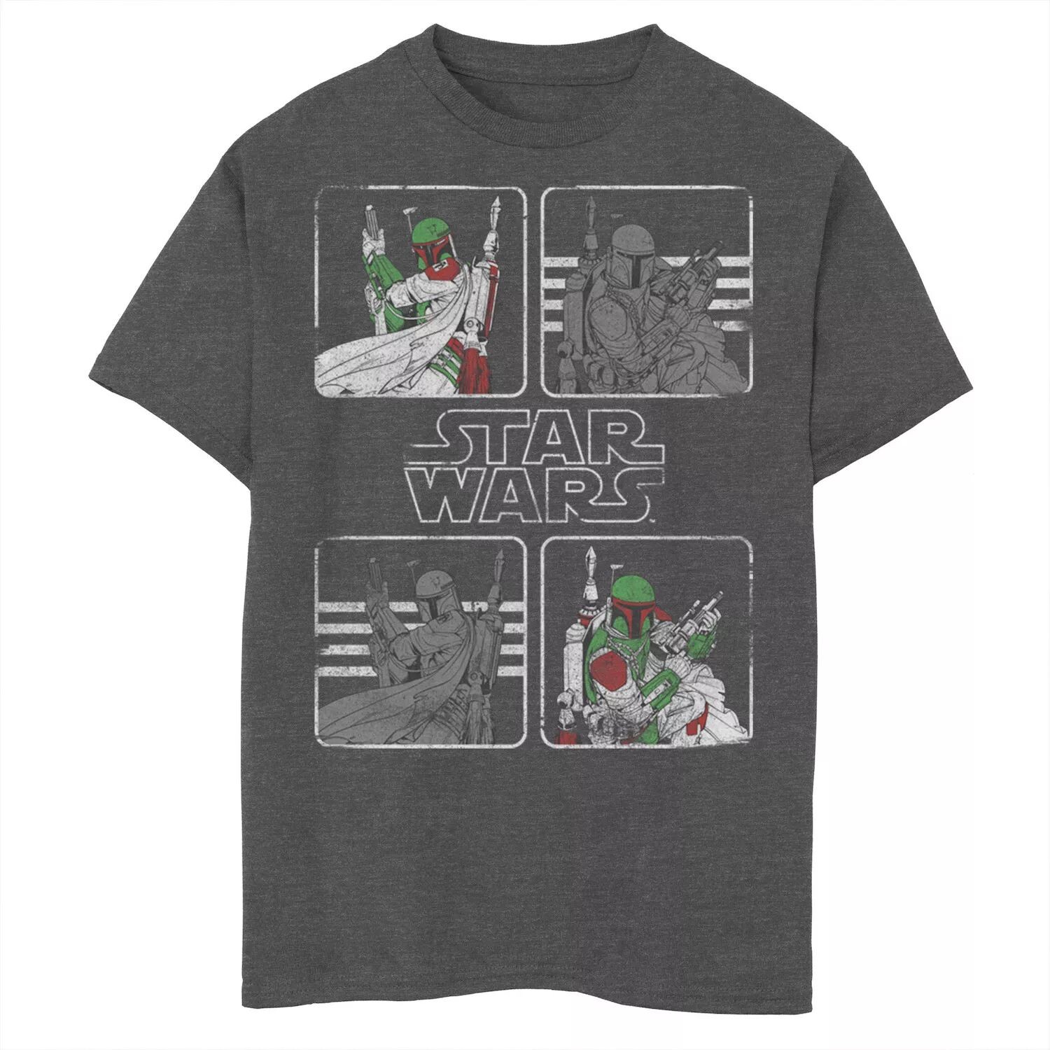 Футболка с рисунком «Четыре квадратные позы» для мальчиков 8–20 лет «Звездные войны Боба Фетт» Star Wars
Футболка с рисунком «Четыре квадратные позы» для мальчиков 8–20 лет «Звездные войны Боба Фетт» Star Wars