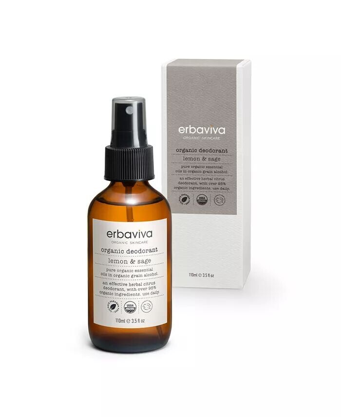 Дезодорант с лимонным шалфеем, 3,5 унции Erbaviva
Дезодорант с лимонным шалфеем, 3,5 унции Erbaviva
