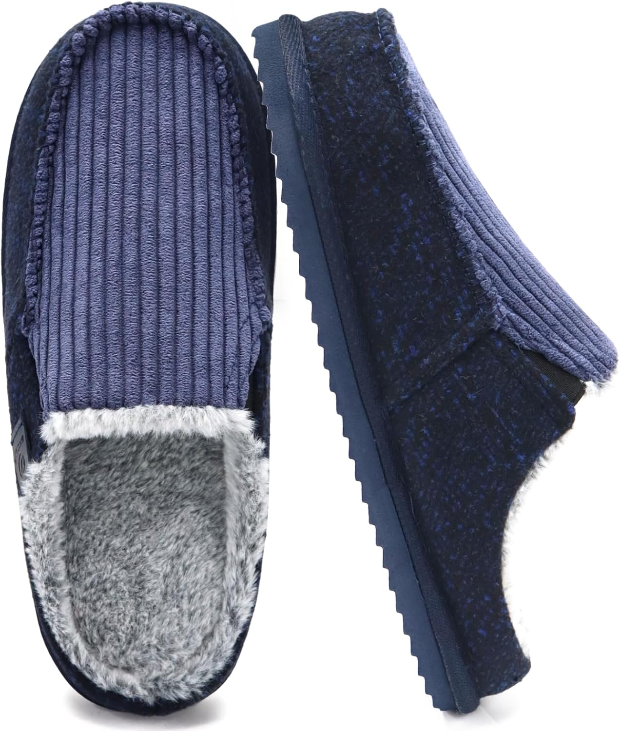 Мужские тапочки ONCAI, теплые и удобные с эффектом памяти, из хлопкового вельвета с полосками и искусственным мехом, домашние для мужчин, для использования внутри и снаружи, с противоскользящей резиновой подошвой, размеры США 7-16, синий
Мужские тапочки ONCAI, теплые и удобные с эффектом памяти, из хлопкового вельвета с полосками и искусственным мехом, домашние для мужчин, для использования внутри и снаружи, с противоскользящей резиновой подошвой, размеры США 7-16, синий