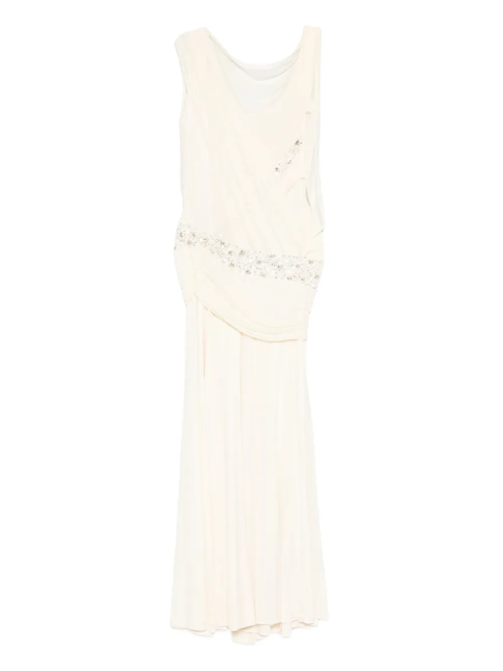 Декорированное платье макси с драпировкой Gemy Maalouf, нейтральный
Декорированное платье макси с драпировкой Gemy Maalouf, нейтральный