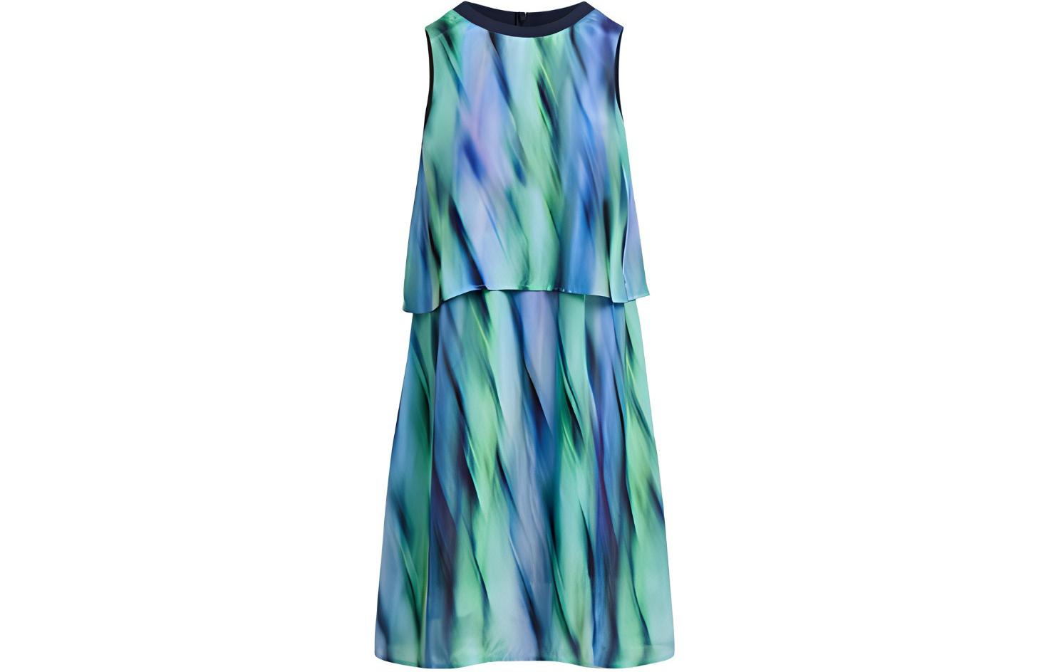ARMANI EXCHANGE SS24 Платье без рукавов Women's Blue Green Print
ARMANI EXCHANGE SS24 Платье без рукавов Women's Blue Green Print