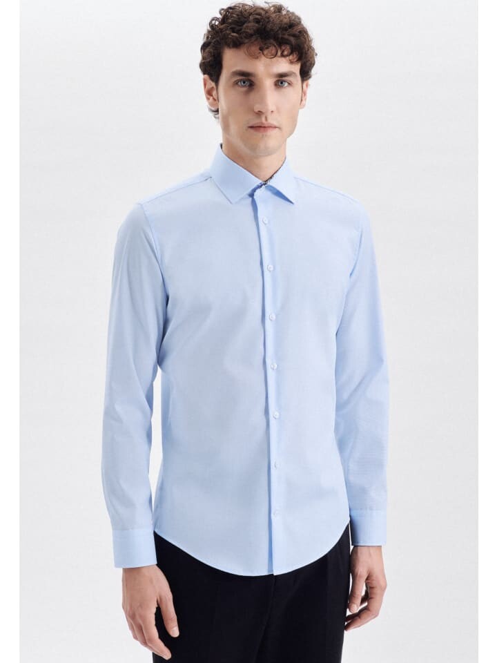 Рубашка Seidensticker, цвет mittelblau
Рубашка Seidensticker, цвет mittelblau