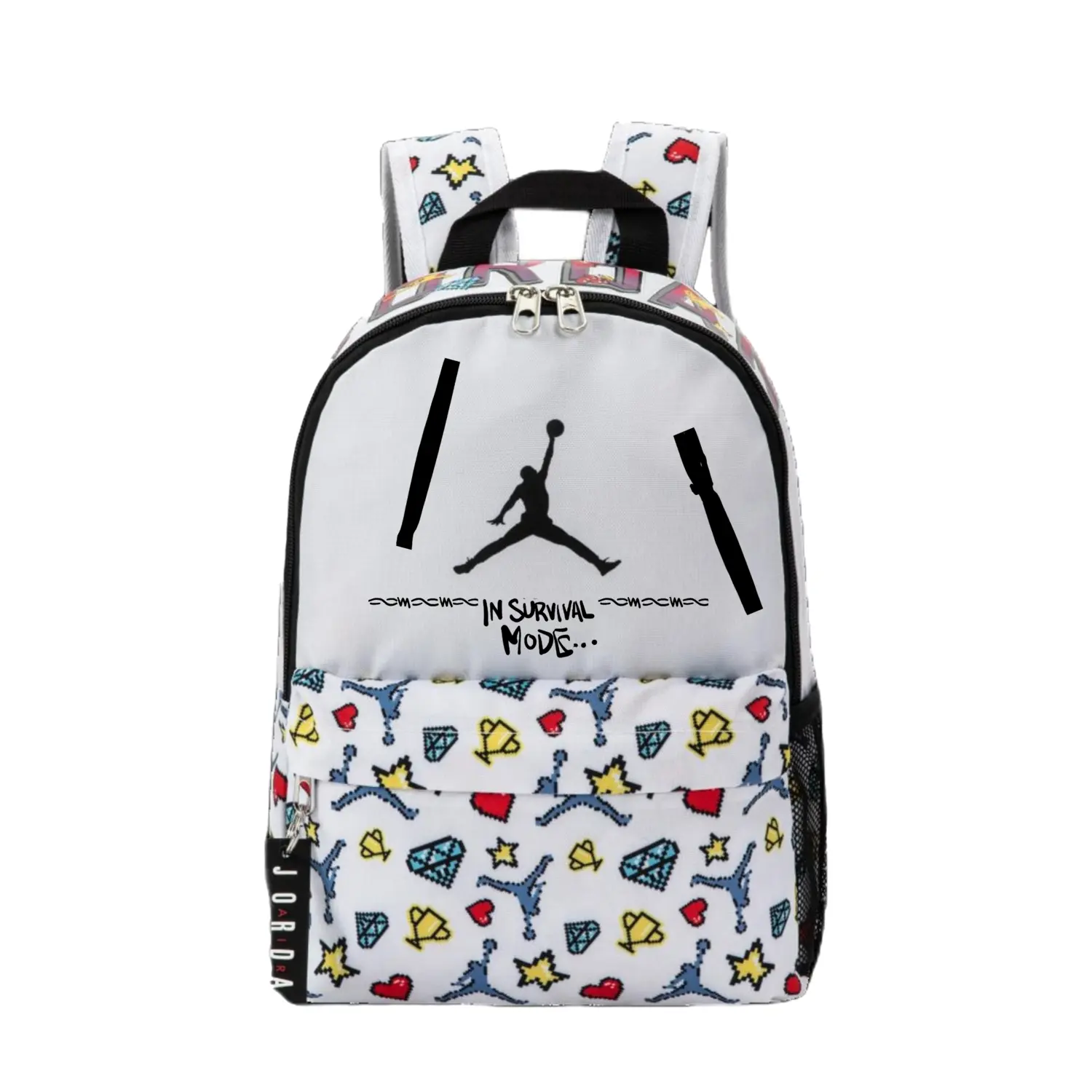 Jordan Полиэстеровый рюкзак унисекс белый, Leverage Principle
Jordan Полиэстеровый рюкзак унисекс белый, Leverage Principle