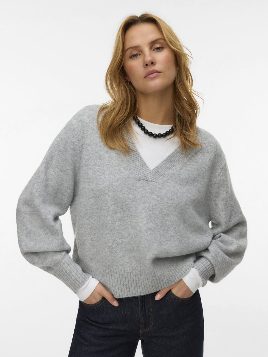 Джемпер Vero Moda VMBOOM V NECK NOOS, Light Grey/Mottled Light Grey
Джемпер Vero Moda VMBOOM V NECK NOOS, Light Grey/Mottled Light Grey