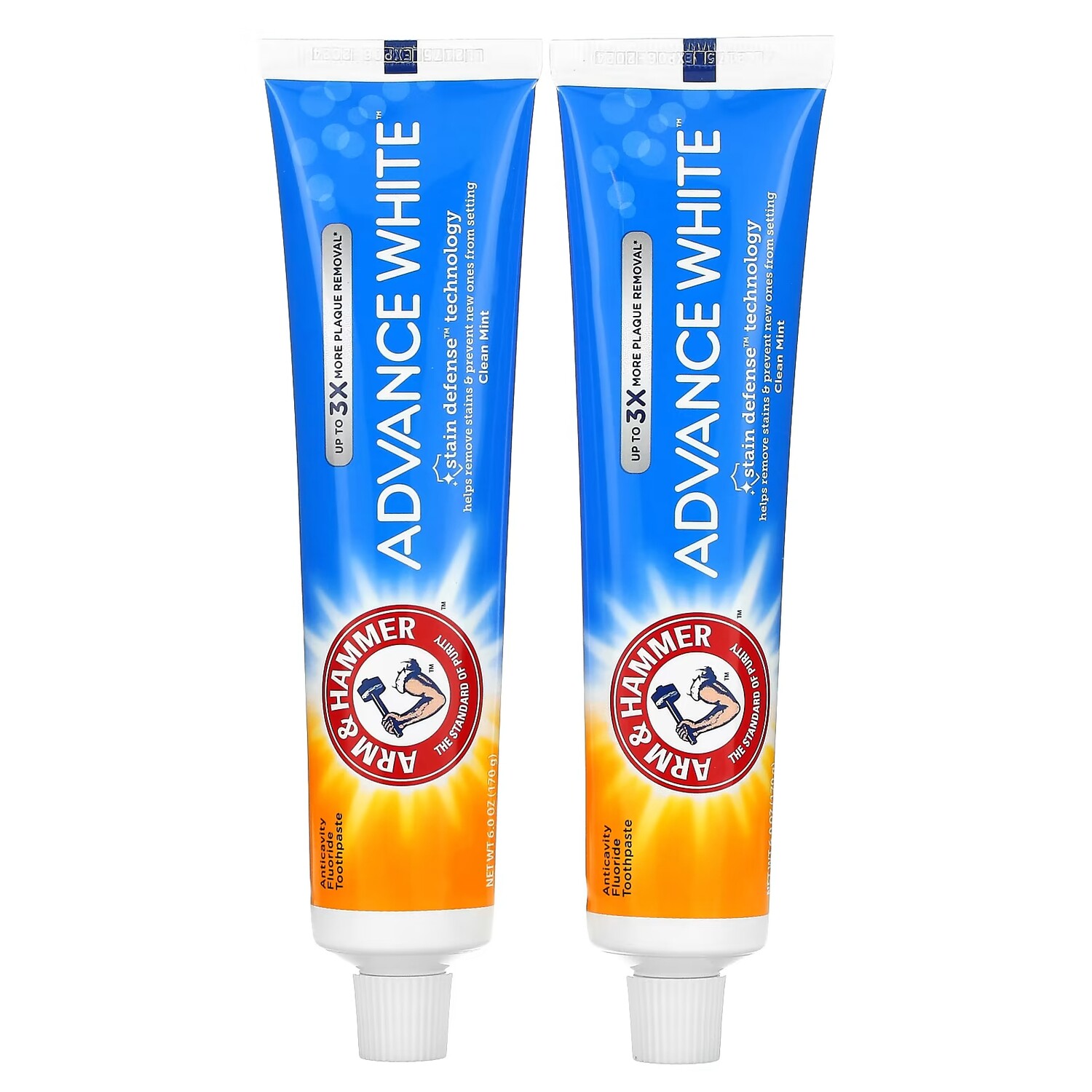 Зубная паста против кариеса Arm & Hammer Advance White Clean Mint с фтором
Зубная паста против кариеса Arm & Hammer Advance White Clean Mint с фтором