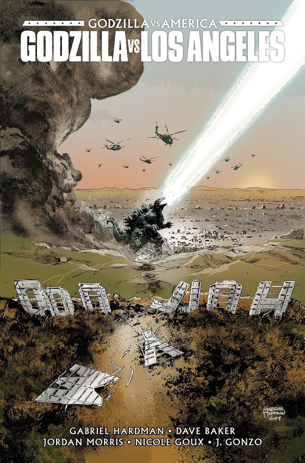 Godzilla Vs. America: Los Angeles (IDW Publishing)
Godzilla Vs. America: Los Angeles (IDW Publishing)