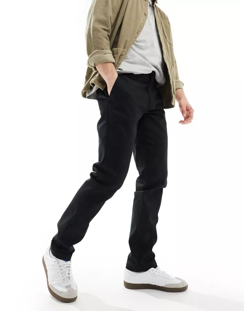 Черные узкие рабочие брюки Dickies 872
Черные узкие рабочие брюки Dickies 872