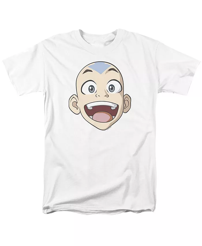 Мужская классическая футболка с лицом Аанга Avatar The Last Airbender, белый
Мужская классическая футболка с лицом Аанга Avatar The Last Airbender, белый