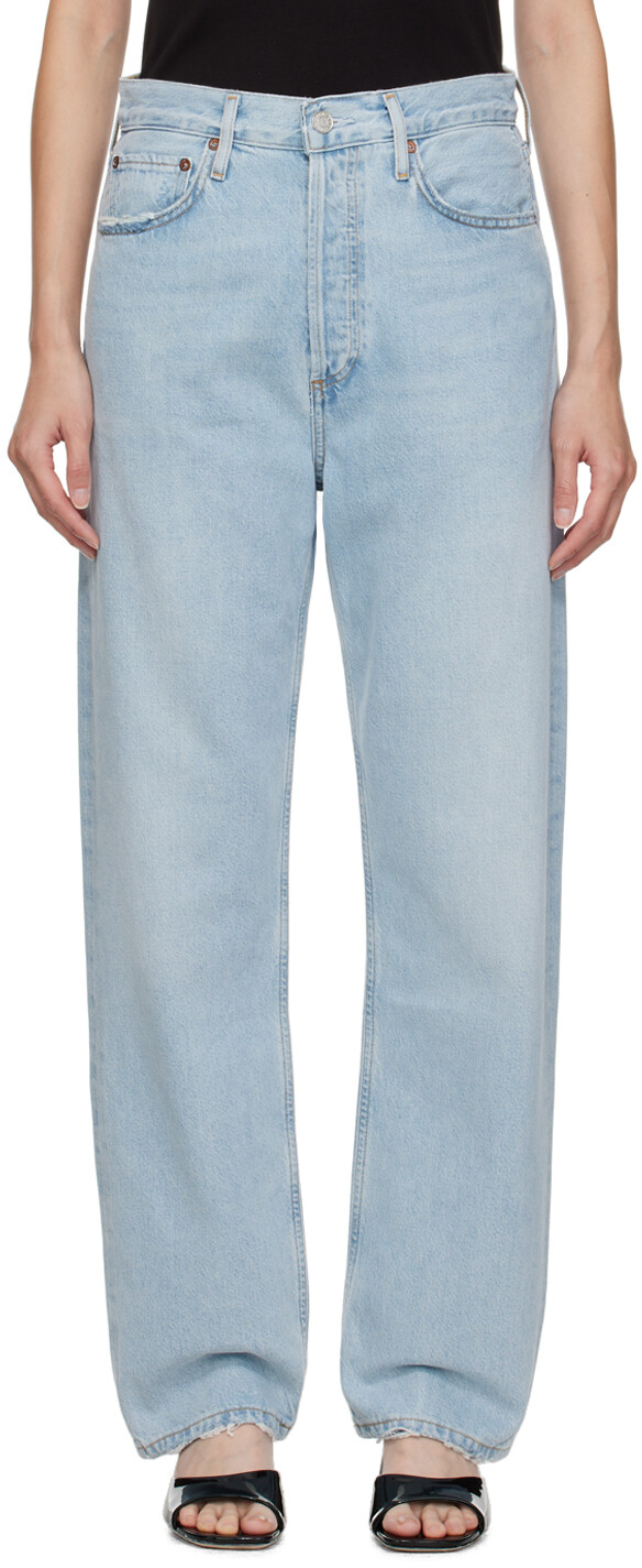 Синие джинсы AGOLDE Riley
Синие джинсы AGOLDE Riley