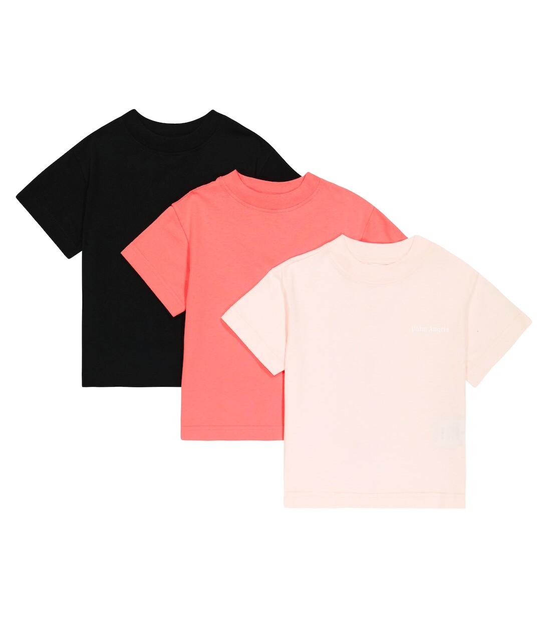 Комплект из 3 футболок из хлопкового трикотажа. Palm Angels, белый
Комплект из 3 футболок из хлопкового трикотажа. Palm Angels, белый