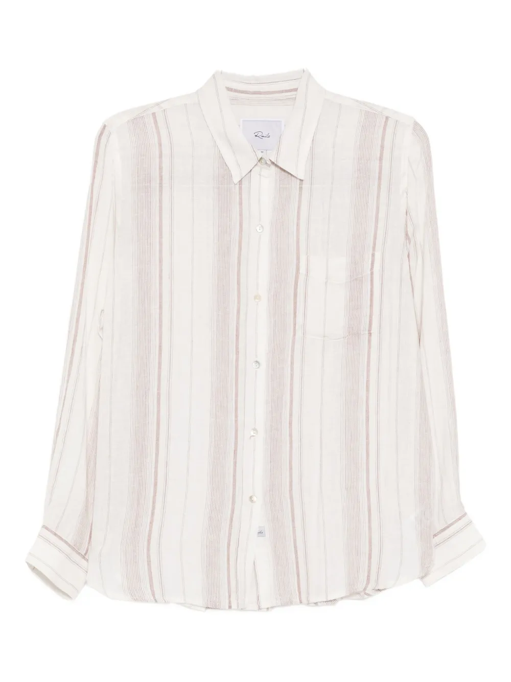 Рубашка Charli в полоску Rails, нейтральный
Рубашка Charli в полоску Rails, нейтральный