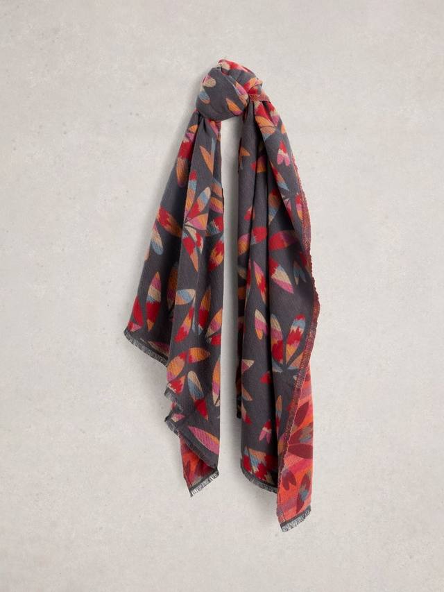 Шарф Selma Midweight из хлопковой смеси White Stuff
Шарф Selma Midweight из хлопковой смеси White Stuff