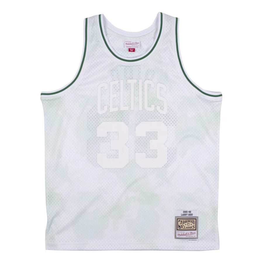 Джерси Mitchell & Ness x NBA Boston Celtics 1985-86 Cloudy Skies Jersey 'Larry Bird 33', зеленый
Джерси Mitchell & Ness x NBA Boston Celtics 1985-86 Cloudy Skies Jersey 'Larry Bird 33', зеленый