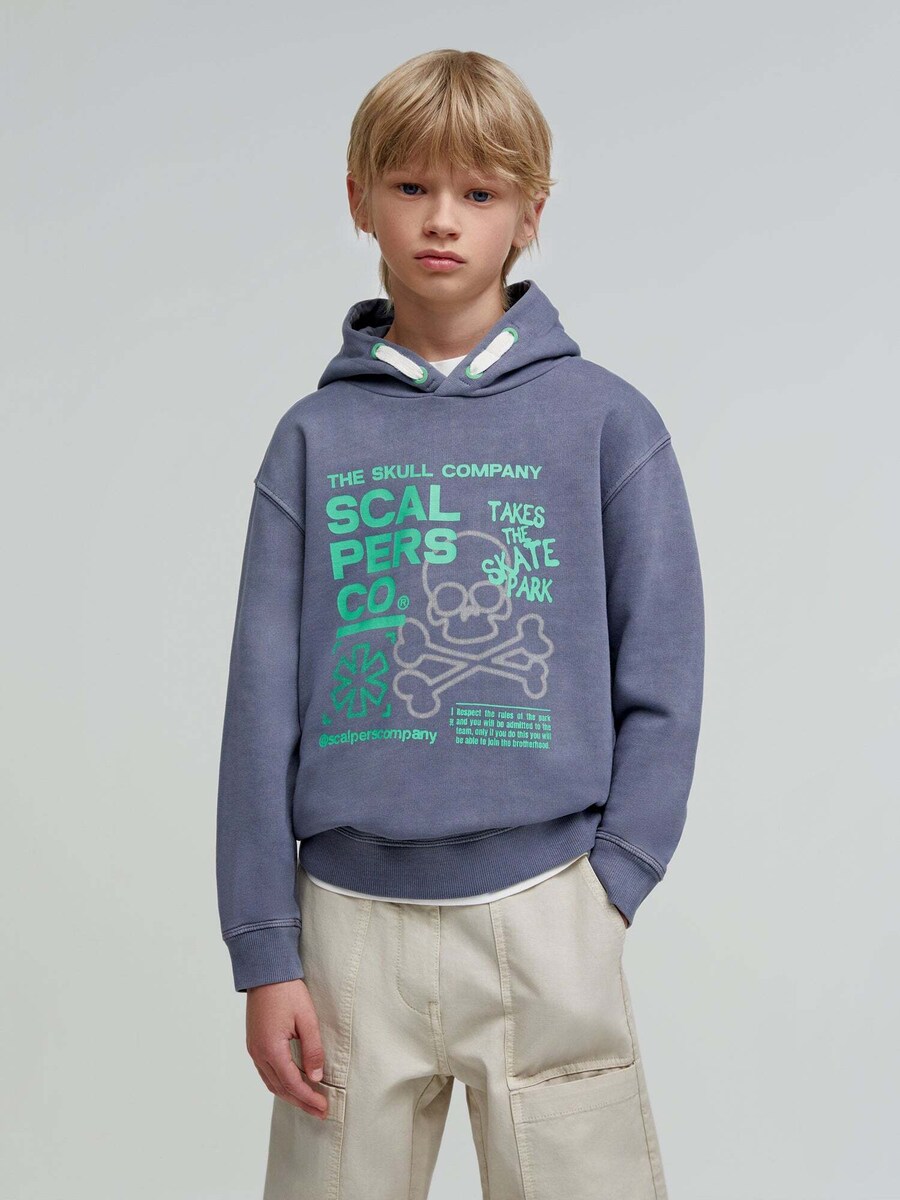 Худи Scalpers Sweatshirt, синий
Худи Scalpers Sweatshirt, синий