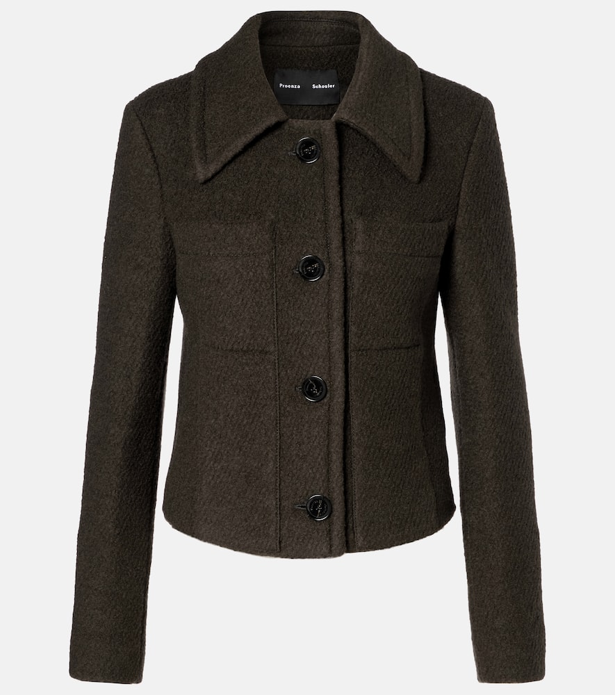 Куртка из шерстяного букле твил Kinsley Proenza Schouler, Wood
Куртка из шерстяного букле твил Kinsley Proenza Schouler, Wood