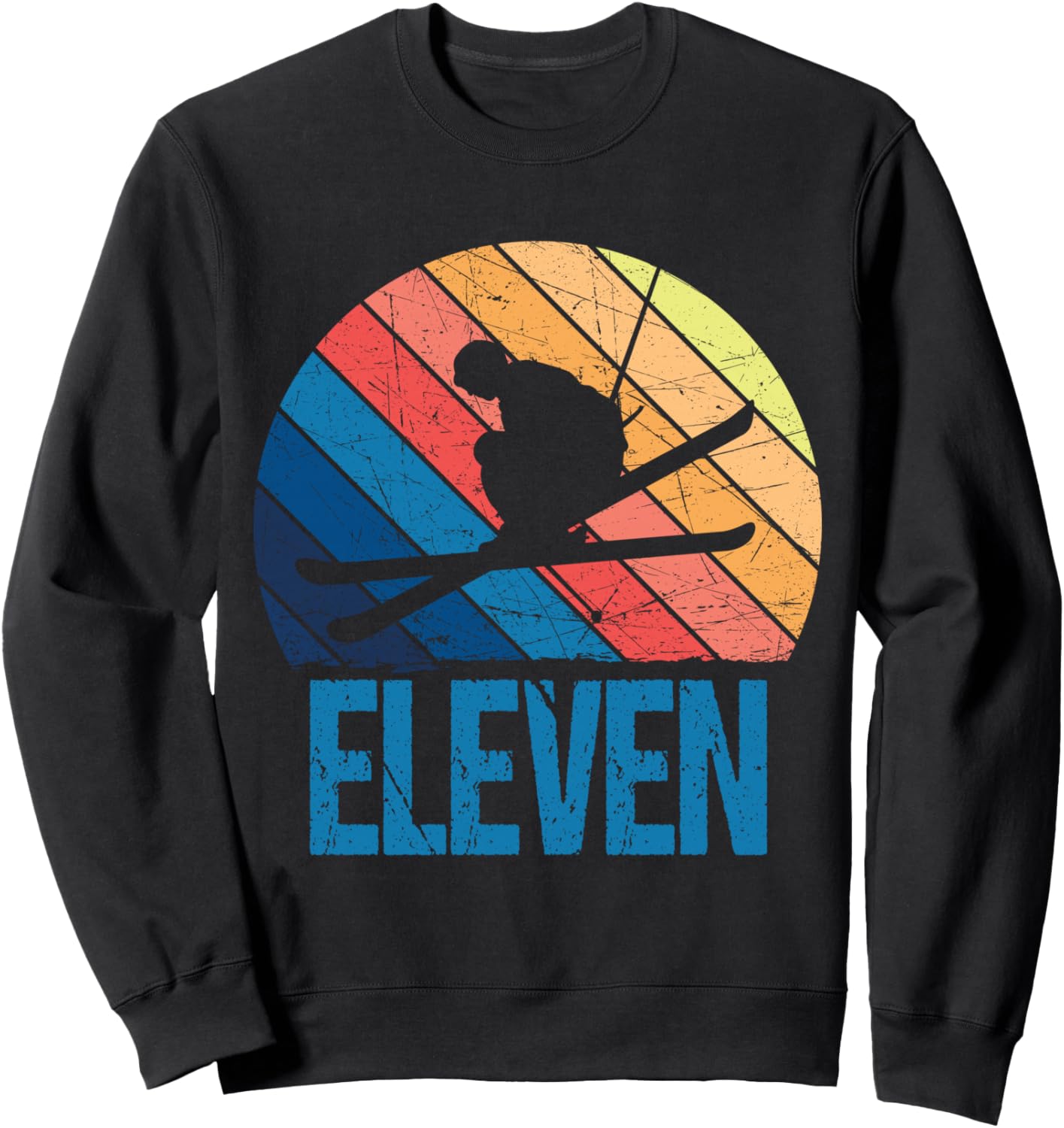 Ретро-толстовка для лыжников на 11-й день рождения для мальчиков и девочек Retro Ski Skiing Wintersports Birthday Designs, черный
Ретро-толстовка для лыжников на 11-й день рождения для мальчиков и девочек Retro Ski Skiing Wintersports Birthday Designs, черный