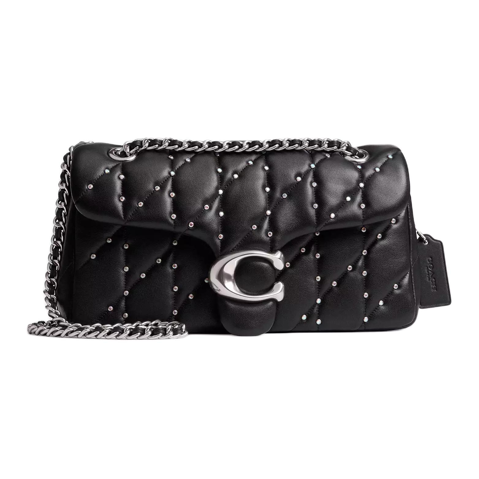 COACH Сумка через плечо из кожи наппа среднего размера черная женская
COACH Сумка через плечо из кожи наппа среднего размера черная женская