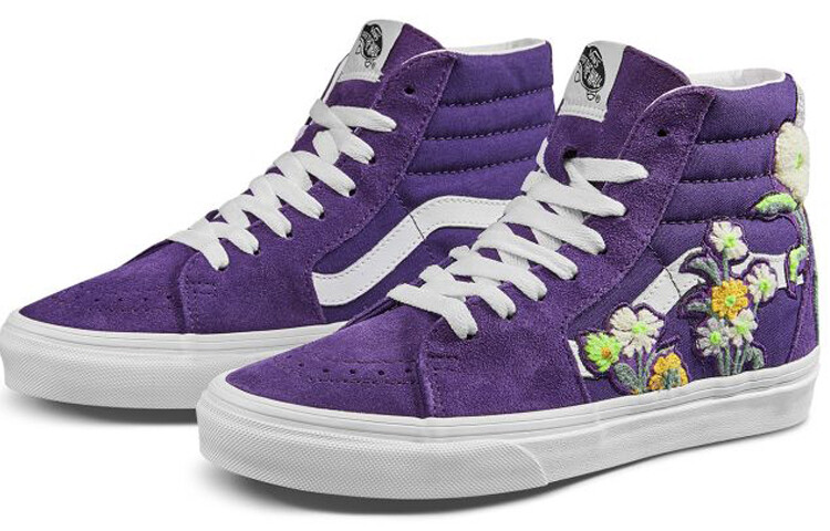 Кроссовки Vans SK8-HI Floral Boucle Sneaker In Violet Indigo/ True White Women's
Кроссовки Vans SK8-HI Floral Boucle Sneaker In Violet Indigo/ True White Women's