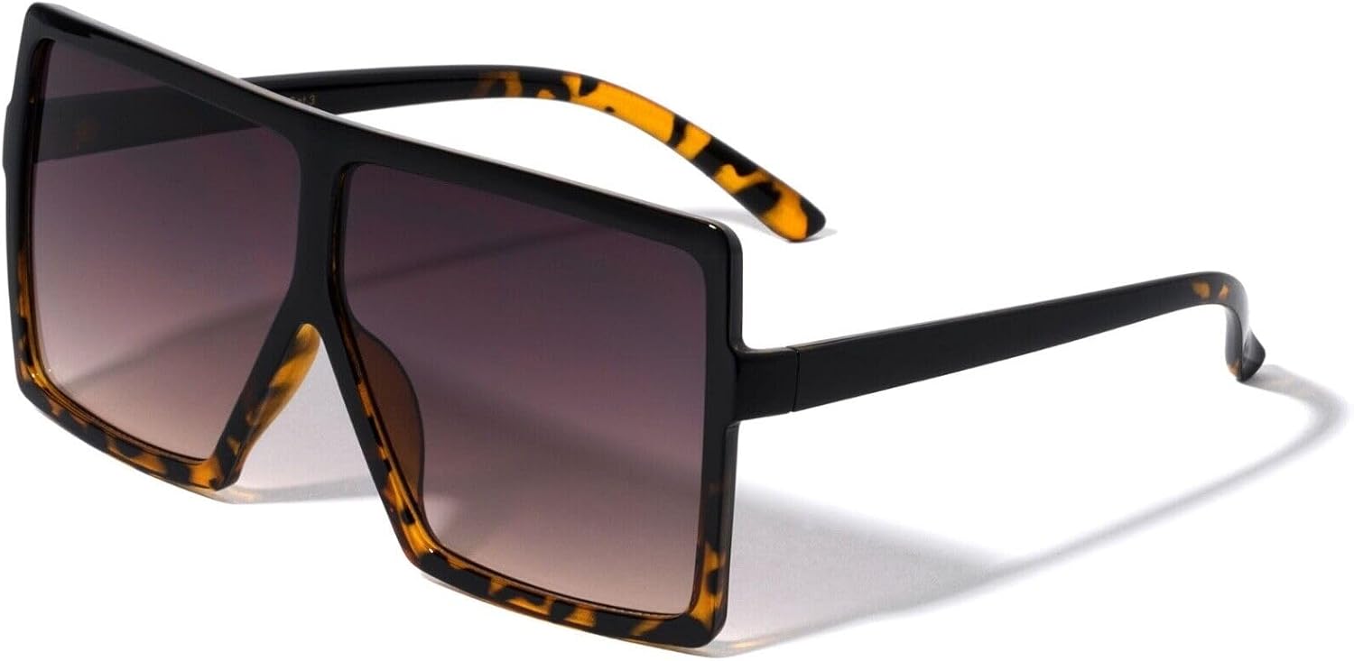 Женские солнцезащитные очки Dweebzilla XL, квадратной формы, в стиле ретро, дизайнерские, большие, модные, с защитой от УФ-излучения UV400, гибридные, Black Tortoise Brown Frame - Black Gradient Lenses
Женские солнцезащитные очки Dweebzilla XL, квадратной формы, в стиле ретро, дизайнерские, большие, модные, с защитой от УФ-излучения UV400, гибридные, Black Tortoise Brown Frame - Black Gradient Lenses