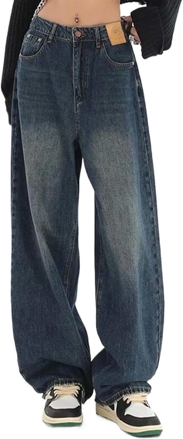 Женские джинсы High Waist с широкими штанинами AHEHSAAO
Женские джинсы High Waist с широкими штанинами AHEHSAAO