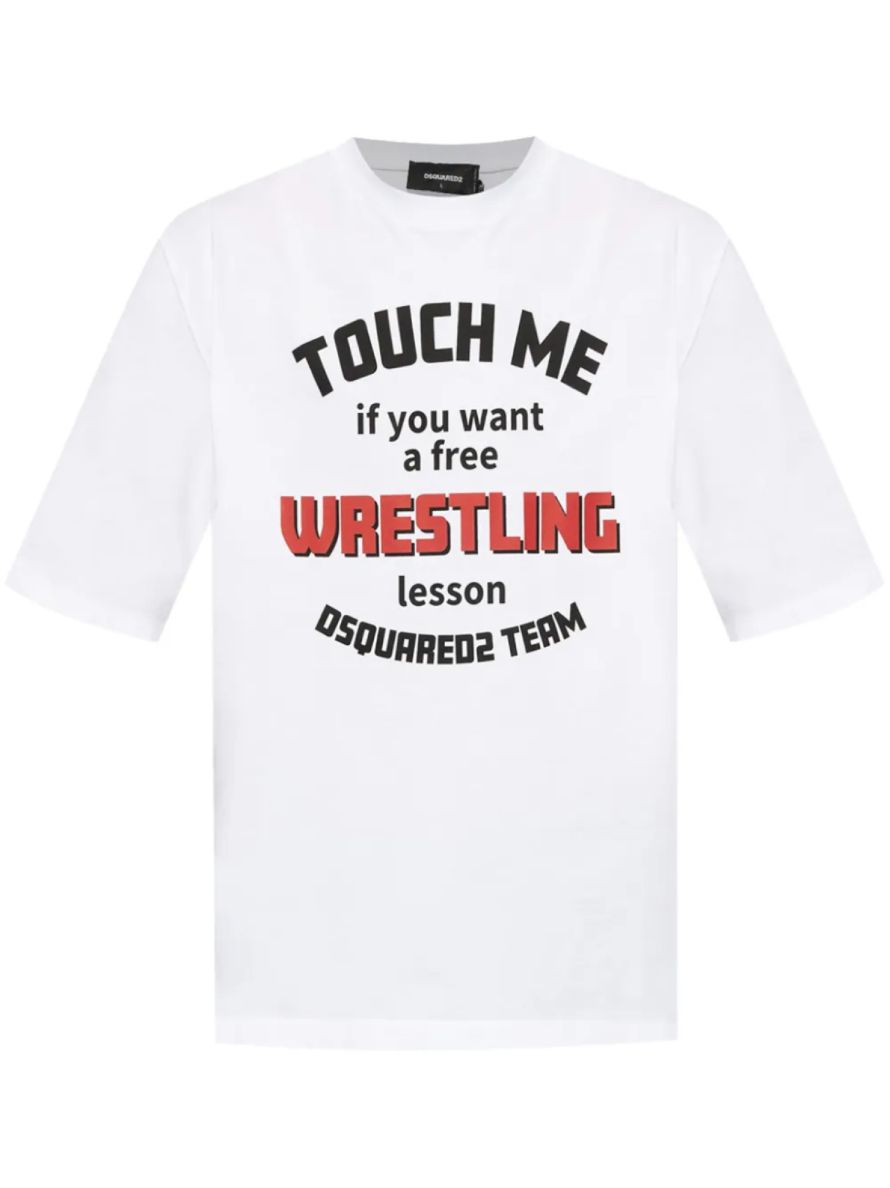 Футболка из хлопка с надписью DSQUARED2, белый
Футболка из хлопка с надписью DSQUARED2, белый