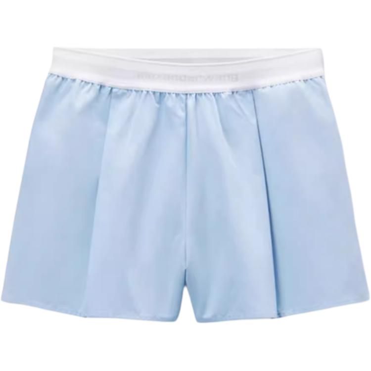 Шорты с логотипом на поясе Alexander Wang, синий
Шорты с логотипом на поясе Alexander Wang, синий