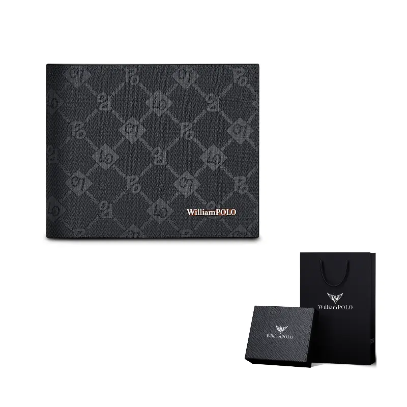 WilliamPOLO Кошелек для монет из ПВХ с держателем карт мужской
WilliamPOLO Кошелек для монет из ПВХ с держателем карт мужской