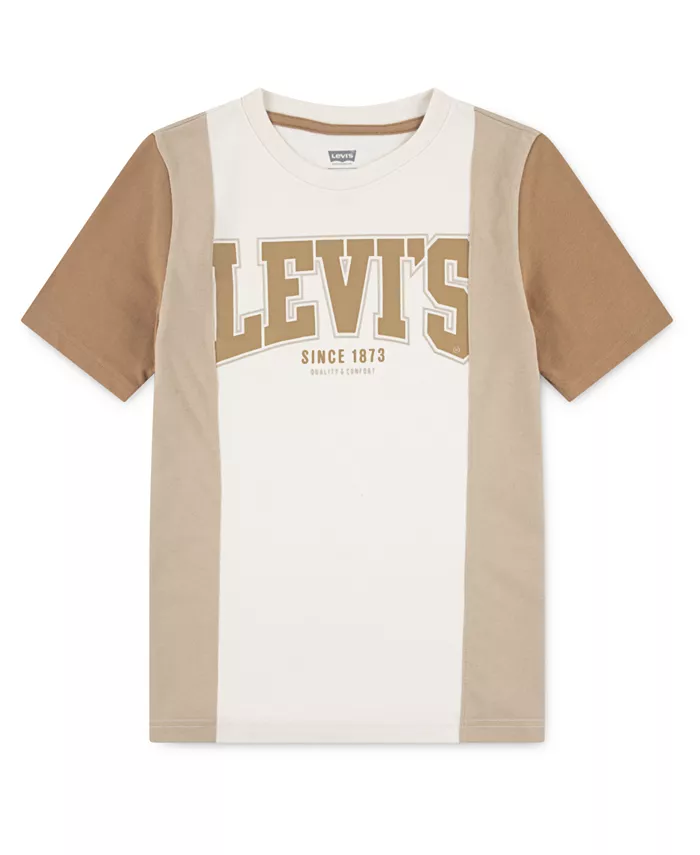 Футболка с коротким рукавом Big Boys Tri Colorblock Levi'S, белый
Футболка с коротким рукавом Big Boys Tri Colorblock Levi'S, белый