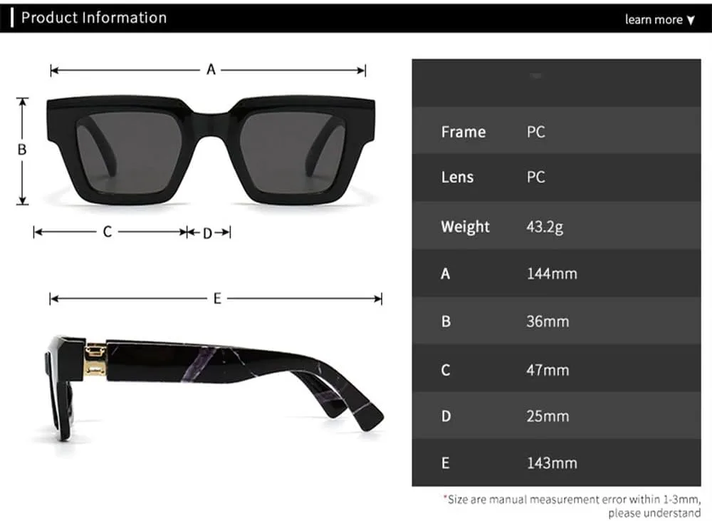 Модные женские солнцезащитные очки в винтажном стиле, конфетные цвета, прозрачные градиентные очки, мужские солнцезащитные очки в стиле панк HYYZZC, Black Clear
Модные женские солнцезащитные очки в винтажном стиле, конфетные цвета, прозрачные градиентные очки, мужские солнцезащитные очки в стиле панк HYYZZC, Black Clear