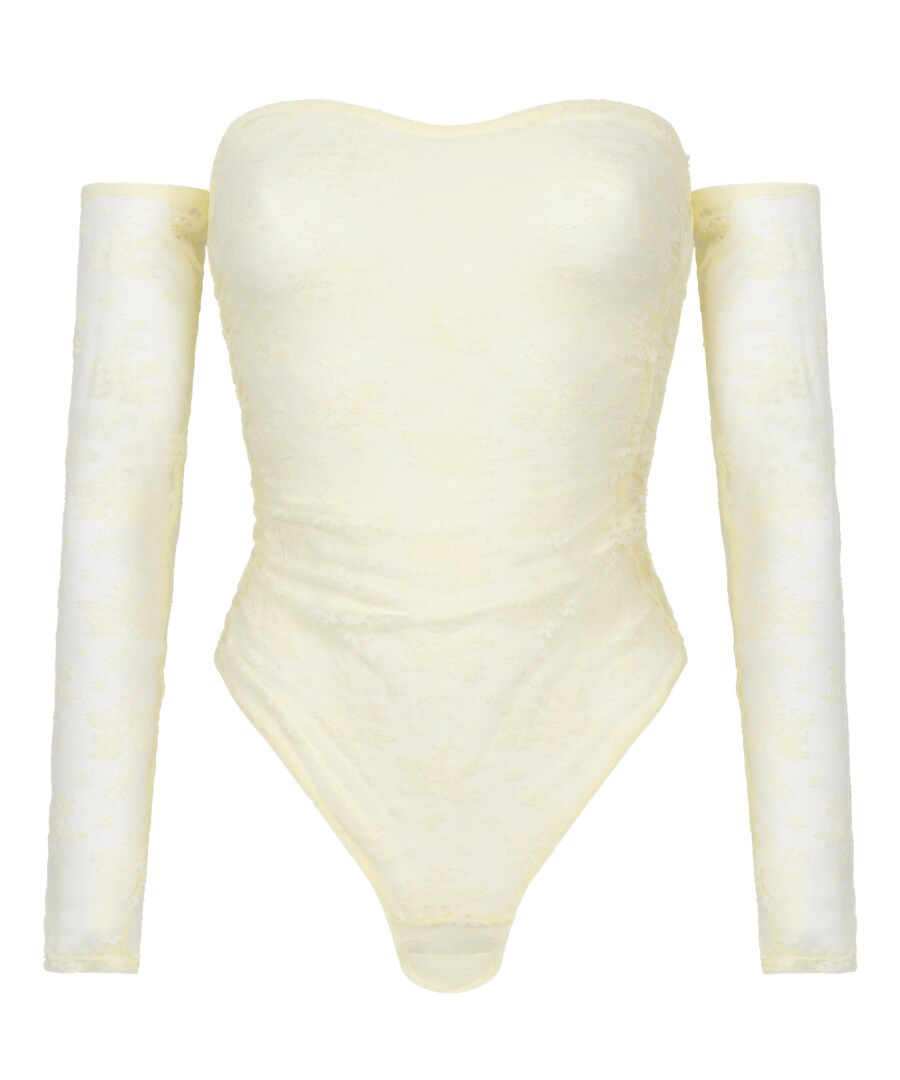 Боди Hunkemöller Fiona, Pastel yellow
Боди Hunkemöller Fiona, Pastel yellow