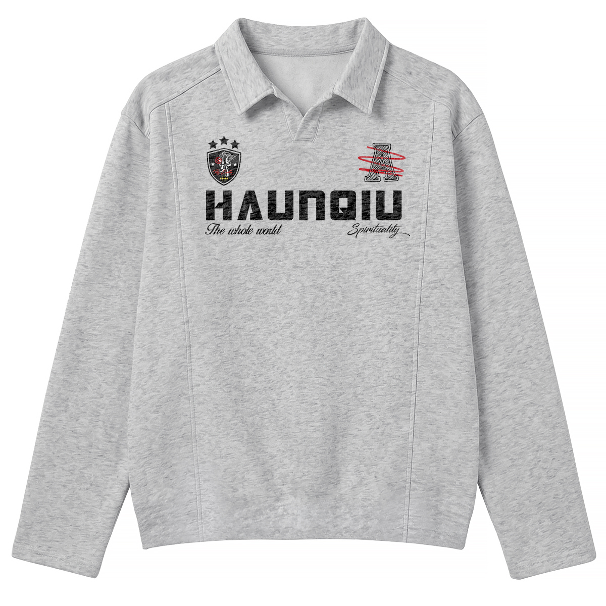 Свитшот Unisex Lapel Thickened Regular HUANQIU, heather серый
Свитшот Unisex Lapel Thickened Regular HUANQIU, heather серый