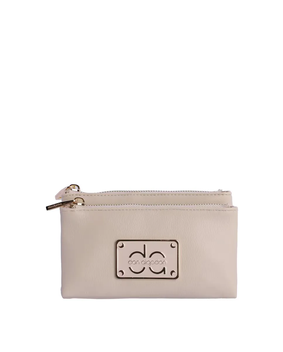 Женская сумочка Наталия цвета слоновой кости на молнии Don Algodón, белый
Женская сумочка Наталия цвета слоновой кости на молнии Don Algodón, белый