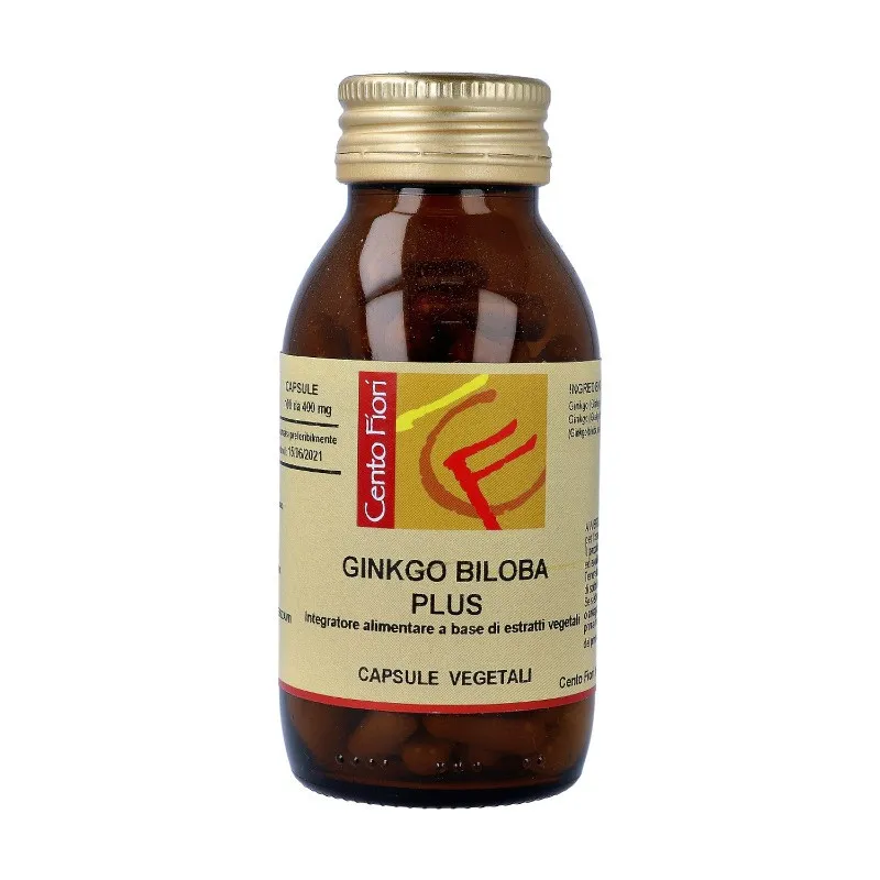 Гинкго Билоба Плюс 100 растительных капсул Cento Fiori
Гинкго Билоба Плюс 100 растительных капсул Cento Fiori