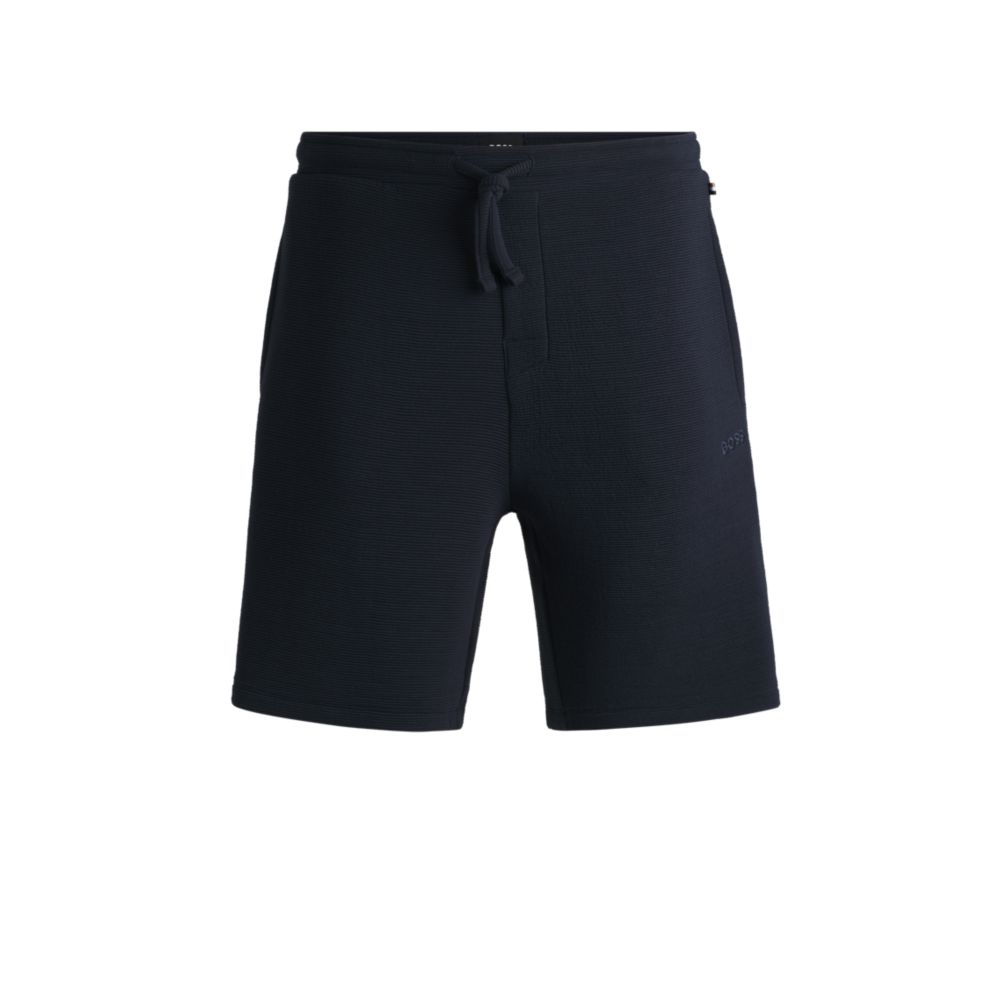 Пижамные шорты из трикотажного полотна с вышитым логотипом BOSS, темно-синий
Пижамные шорты из трикотажного полотна с вышитым логотипом BOSS, темно-синий