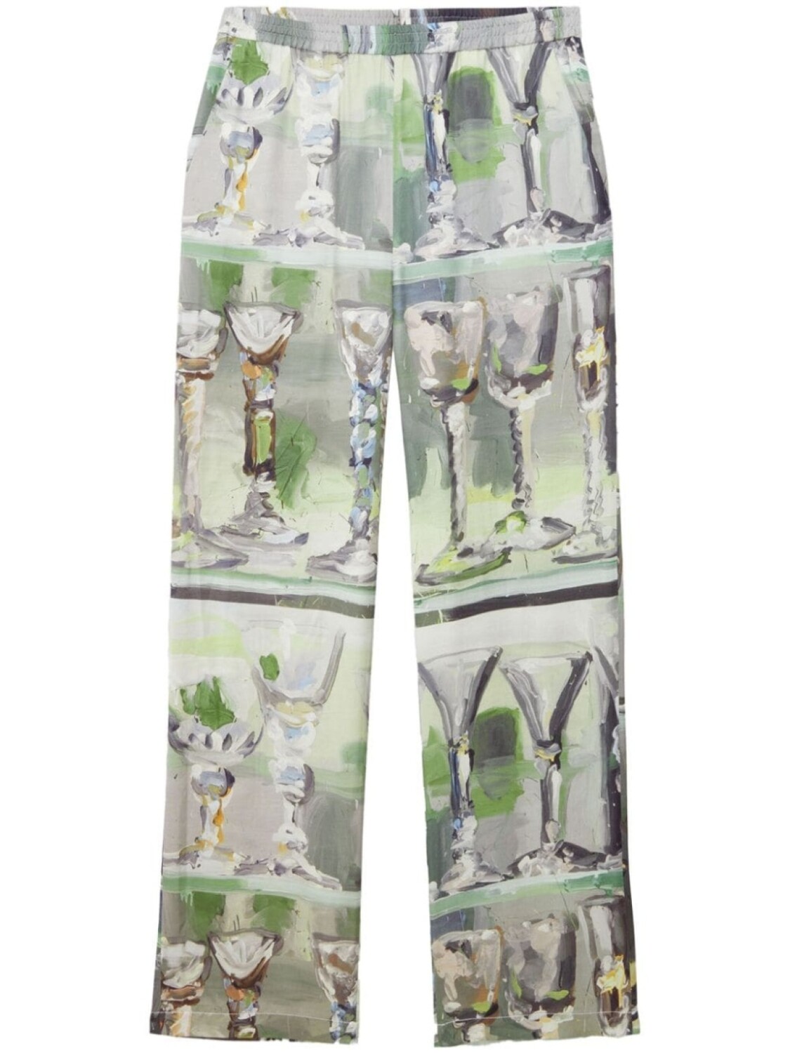 MSGM прямые брюки с графичным принтом, зеленый
MSGM прямые брюки с графичным принтом, зеленый