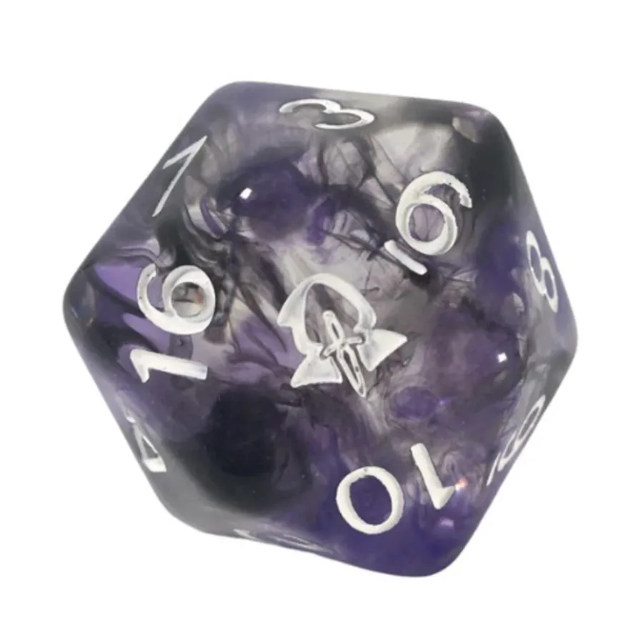 29 мм d20 — «Коварство разбойника» с символом класса, Class & Creature Dice - Singles
29 мм d20 — «Коварство разбойника» с символом класса, Class & Creature Dice - Singles