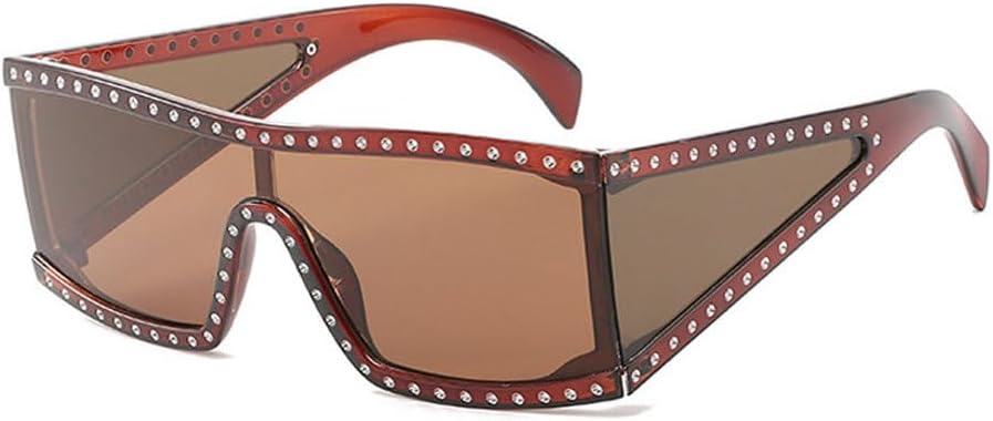 Роскошные солнцезащитные очки с бриллиантами для женщин, большие хрустальные защитные очки-маска, винтажные женские очки с плоской верхней частью, защита от ультрафиолета UV400 TKKTLLT, C4brown-brown
Роскошные солнцезащитные очки с бриллиантами для женщин, большие хрустальные защитные очки-маска, винтажные женские очки с плоской верхней частью, защита от ультрафиолета UV400 TKKTLLT, C4brown-brown