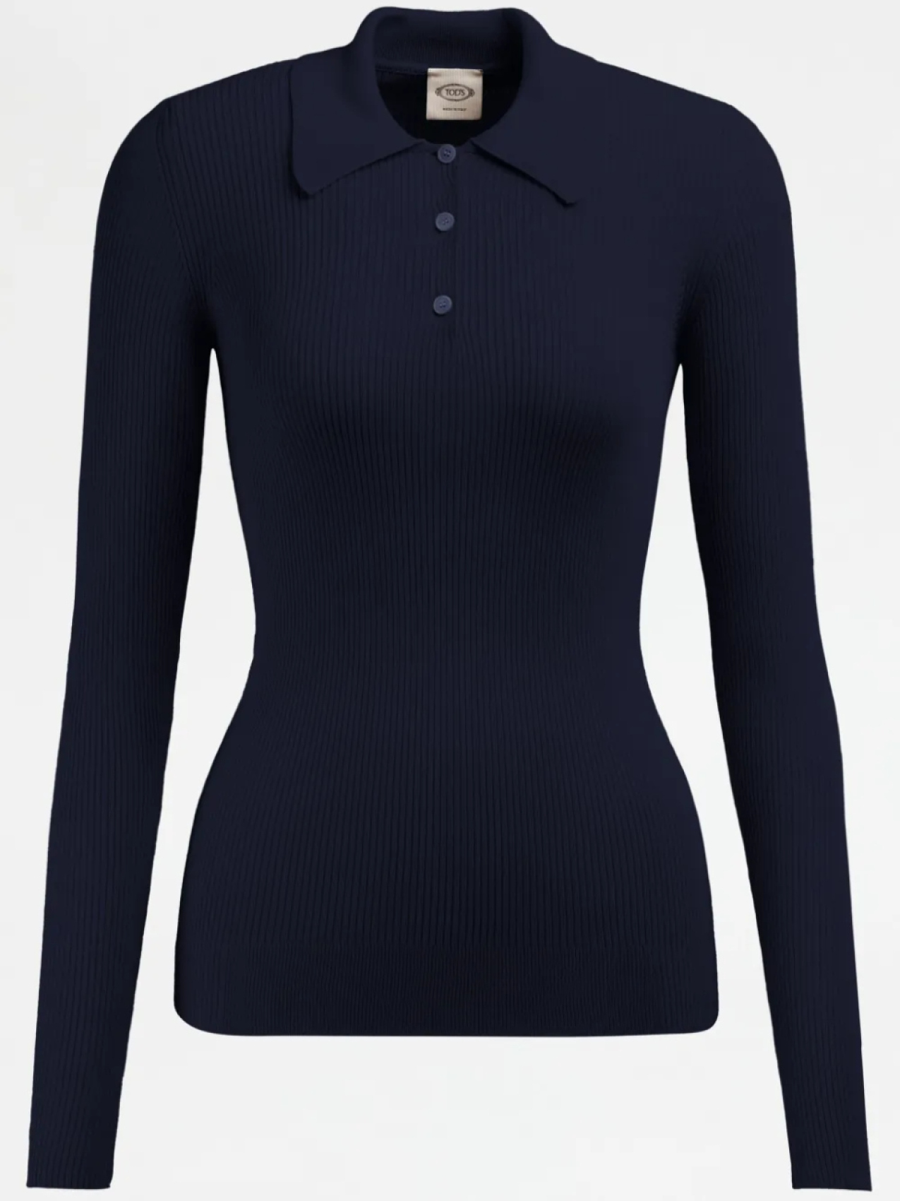 Вязаный топ-поло Tod's, синий
Вязаный топ-поло Tod's, синий