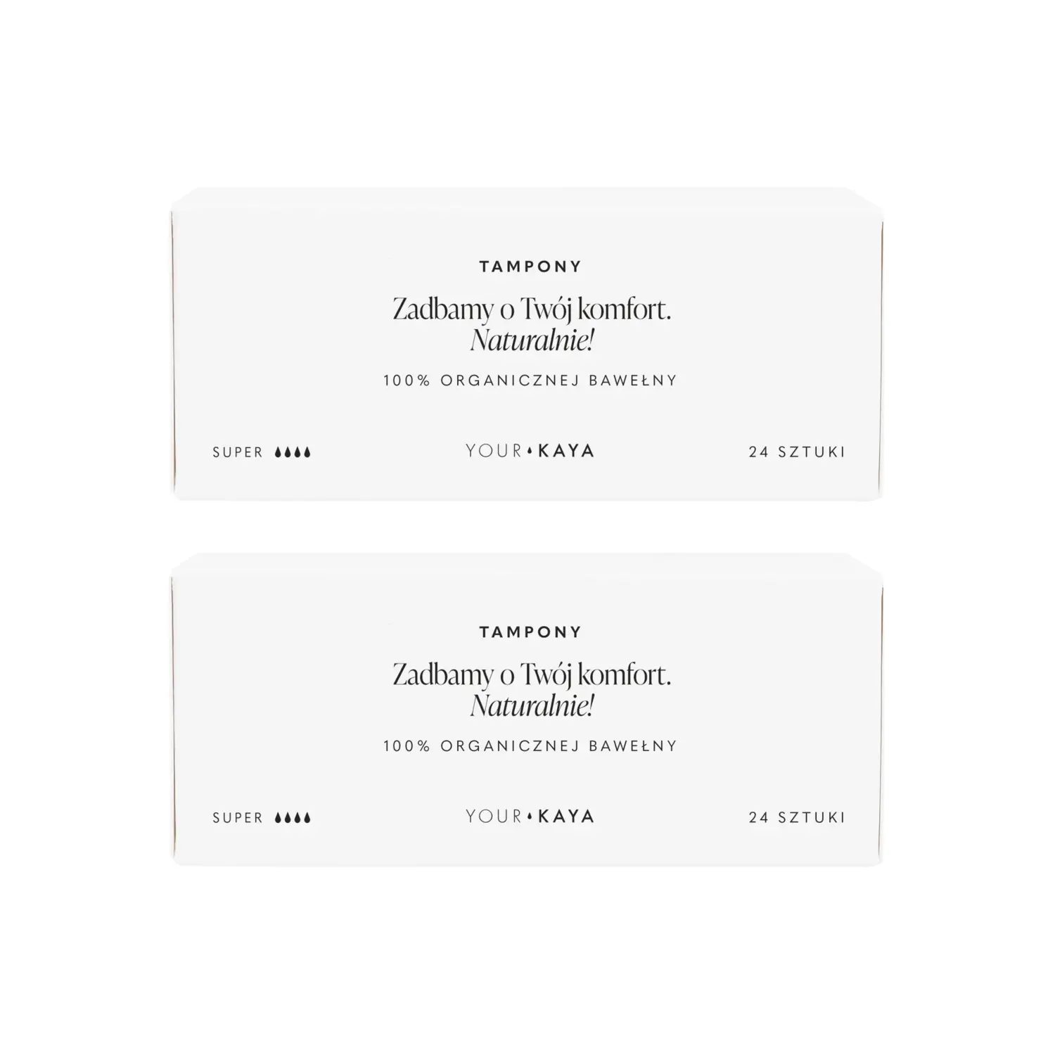 Набор: супертампоны Your Kaya, 2х24 шт
Набор: супертампоны Your Kaya, 2х24 шт