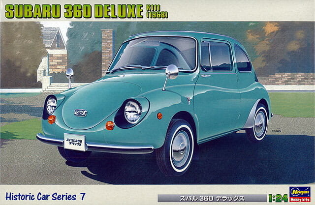 Subaru 360 Deluxe '68 1:24 Hasegawa HC7
Subaru 360 Deluxe '68 1:24 Hasegawa HC7
