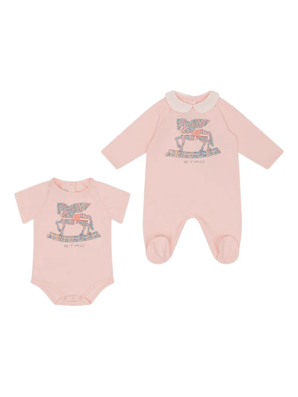 Комплект боди с принтом Пегаса ETRO KIDS, розовый
Комплект боди с принтом Пегаса ETRO KIDS, розовый