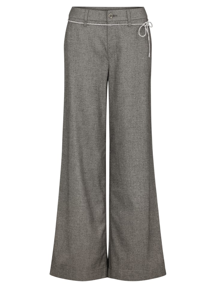 Повседневные брюки с поясом-завязкой в сером меланжевом цвете CARTOON
Повседневные брюки с поясом-завязкой в сером меланжевом цвете CARTOON