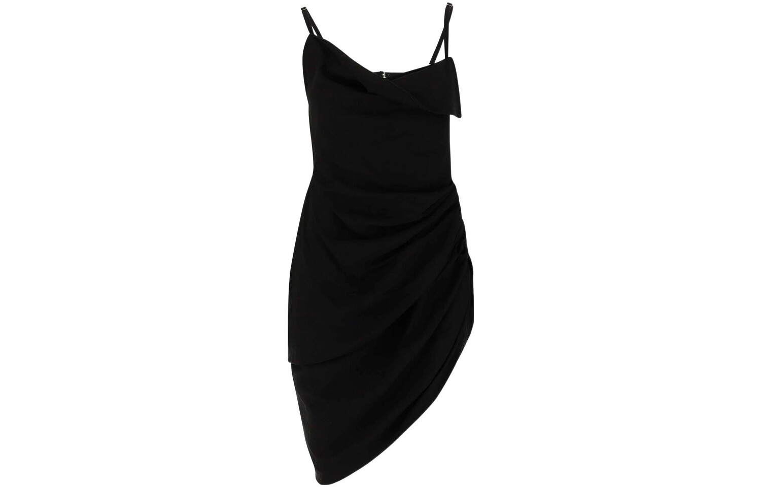 Мини-платье Jacquemus с драпировкой, черный
Мини-платье Jacquemus с драпировкой, черный