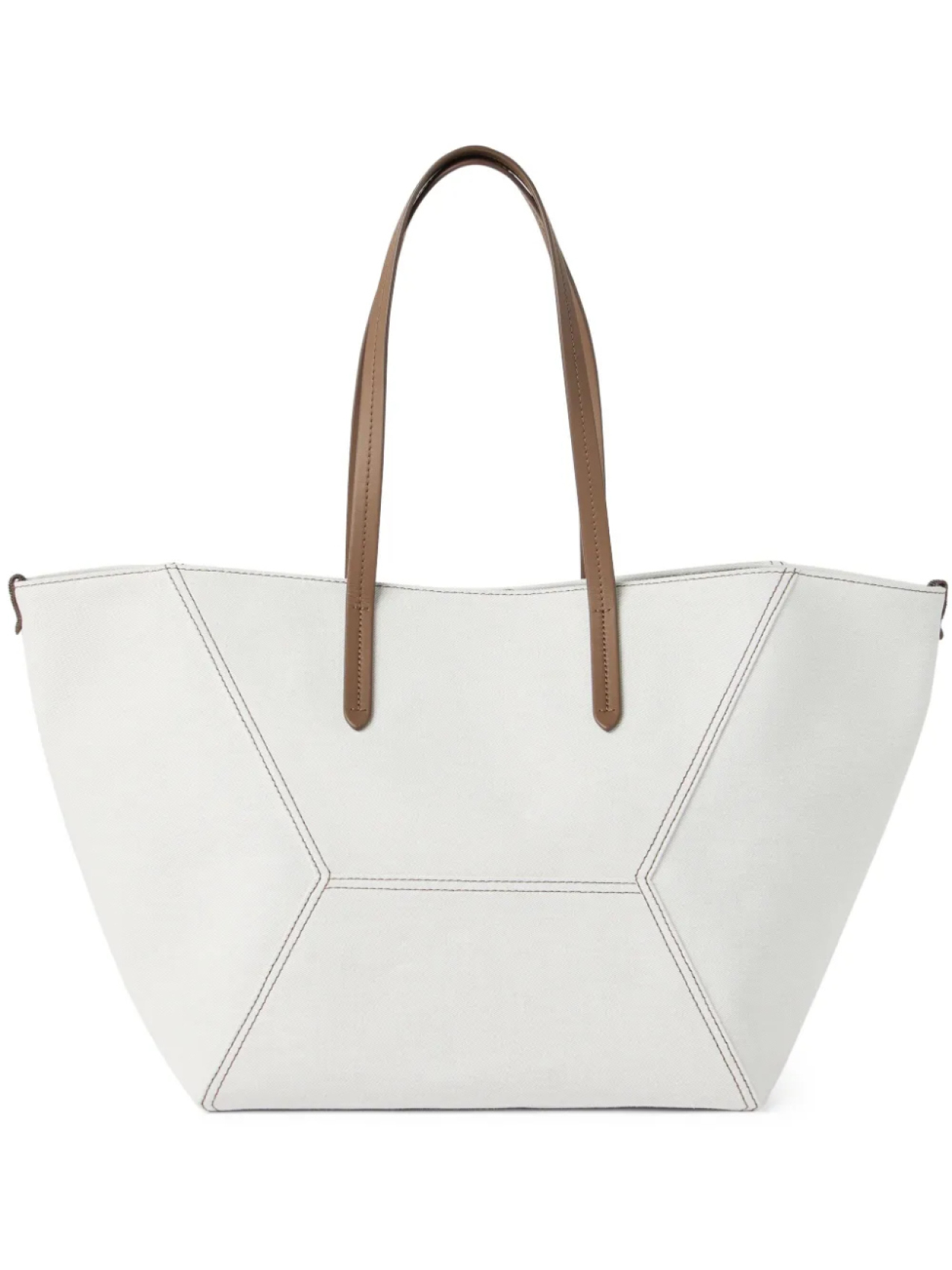 Brunello Cucinelli кожаная сумка-тоут, белый
Brunello Cucinelli кожаная сумка-тоут, белый