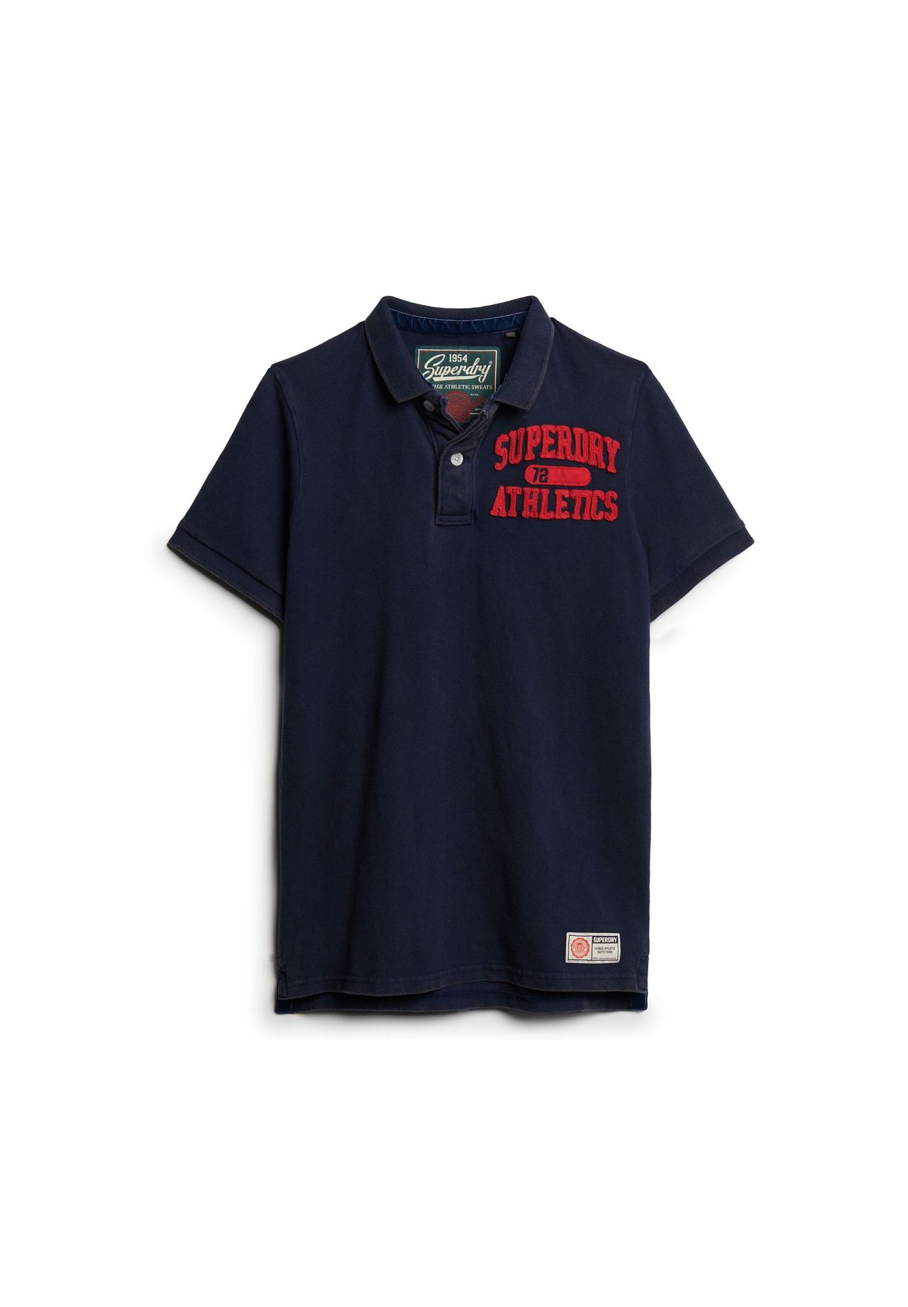 Мужская рубашка-поло Vintage Athletic Polo, логотип, однотонный цвет Superdry., темно-синий
Мужская рубашка-поло Vintage Athletic Polo, логотип, однотонный цвет Superdry., темно-синий