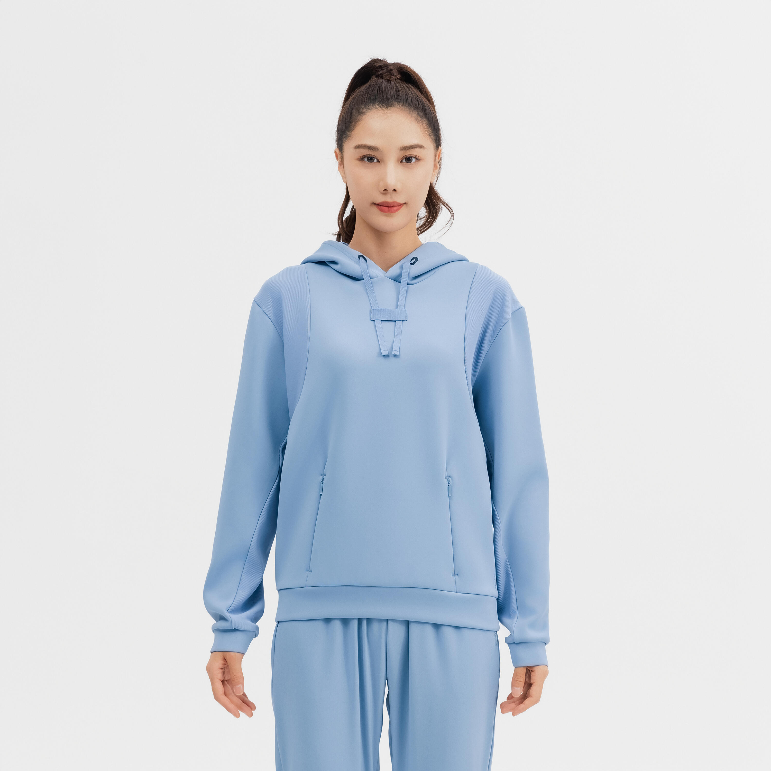 Женская флисовая толстовка с капюшоном Domyos
Женская флисовая толстовка с капюшоном Domyos