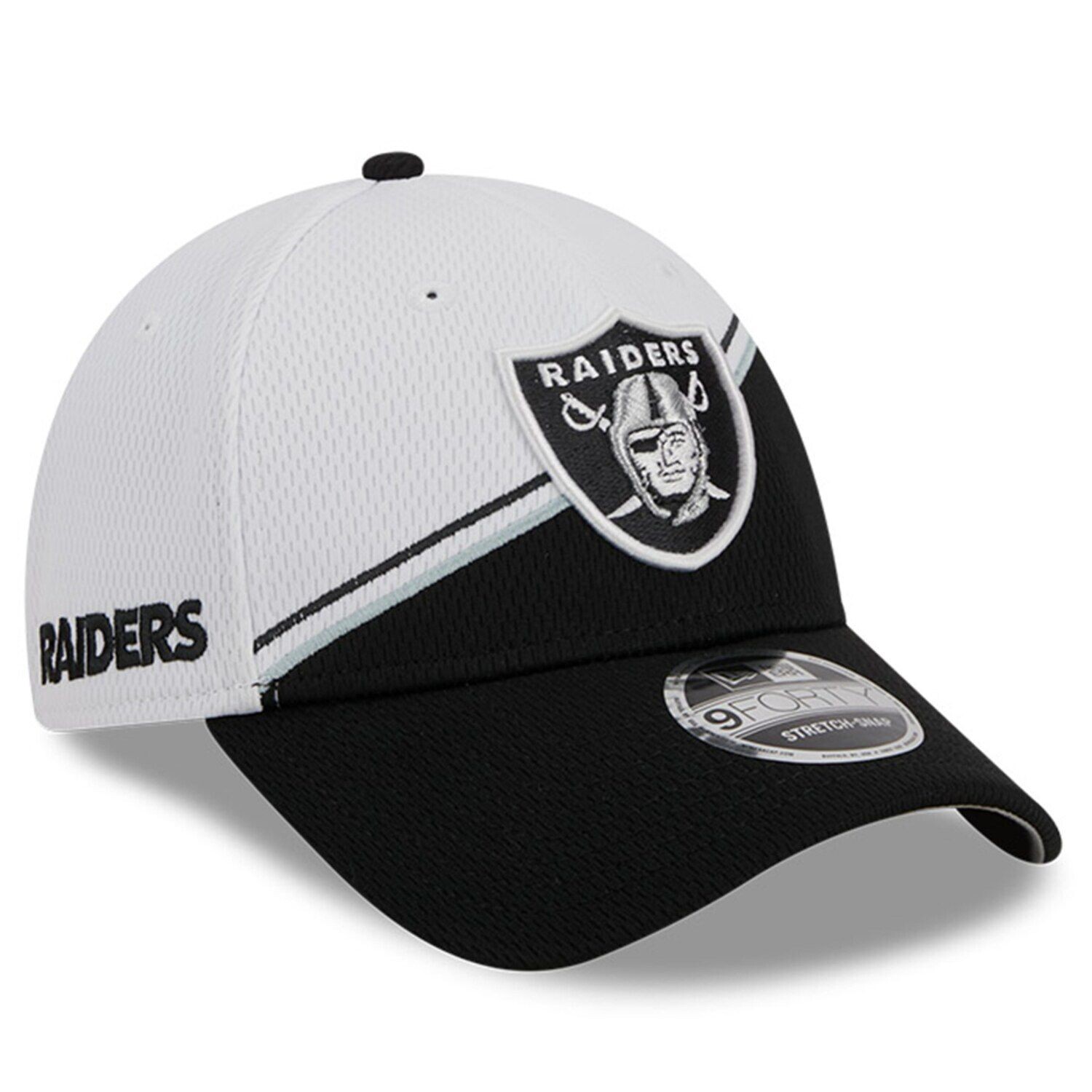 Мужская регулируемая кепка New Era белого/черного цвета Las Vegas Raiders 2023 Sideline 9FORTY
Мужская регулируемая кепка New Era белого/черного цвета Las Vegas Raiders 2023 Sideline 9FORTY