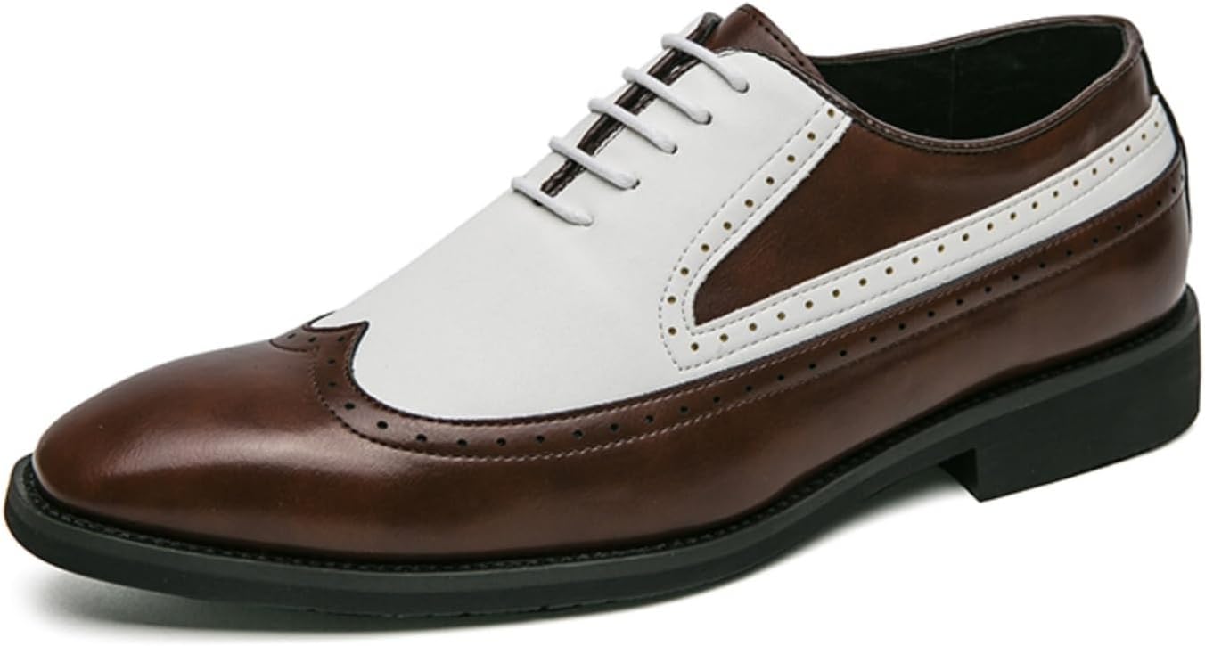 Мужские классические кожаные туфли-оксфорды с крыльями Yrzhgdl, коричневый
Мужские классические кожаные туфли-оксфорды с крыльями Yrzhgdl, коричневый