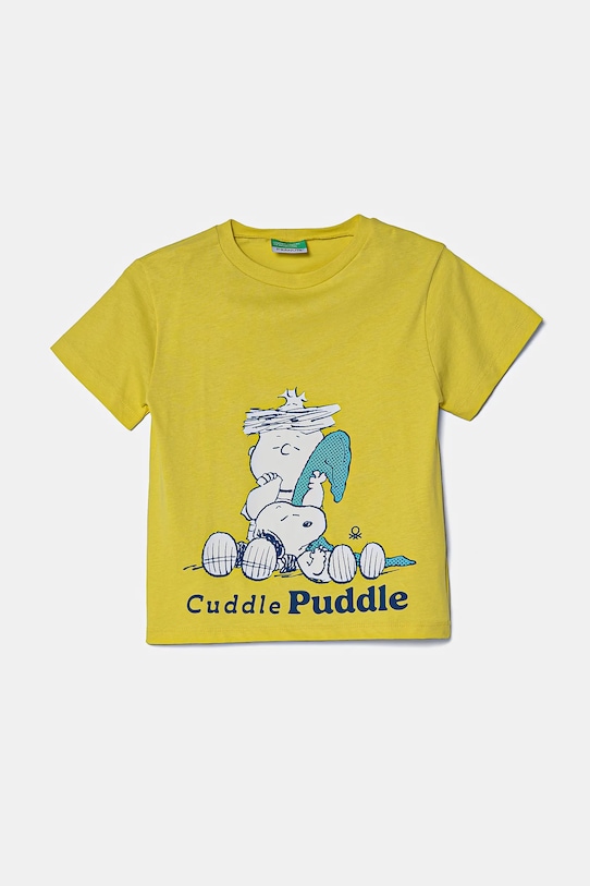 Детская хлопковая футболка United Colors Of Benetton, зеленый
Детская хлопковая футболка United Colors Of Benetton, зеленый